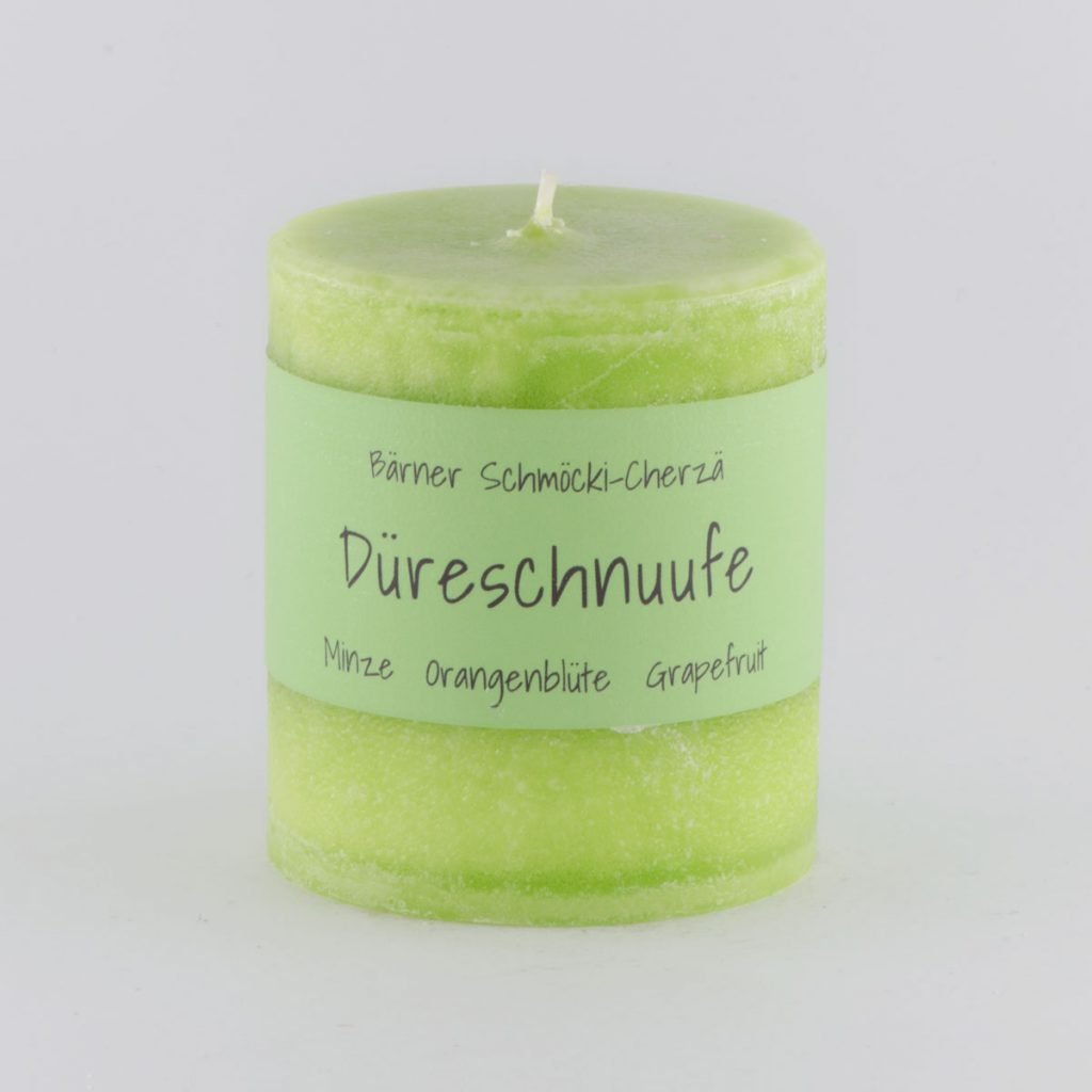 Bärner Schmöcki-Cherzä: «Düreschnuufe»