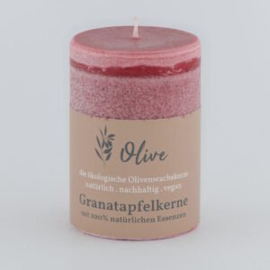 Granatapfelkerne aus Olivenwachs