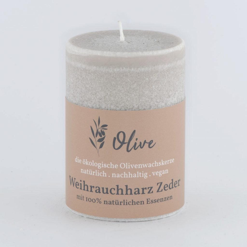 Weihrauchharz Zeder aus Olivenwachs