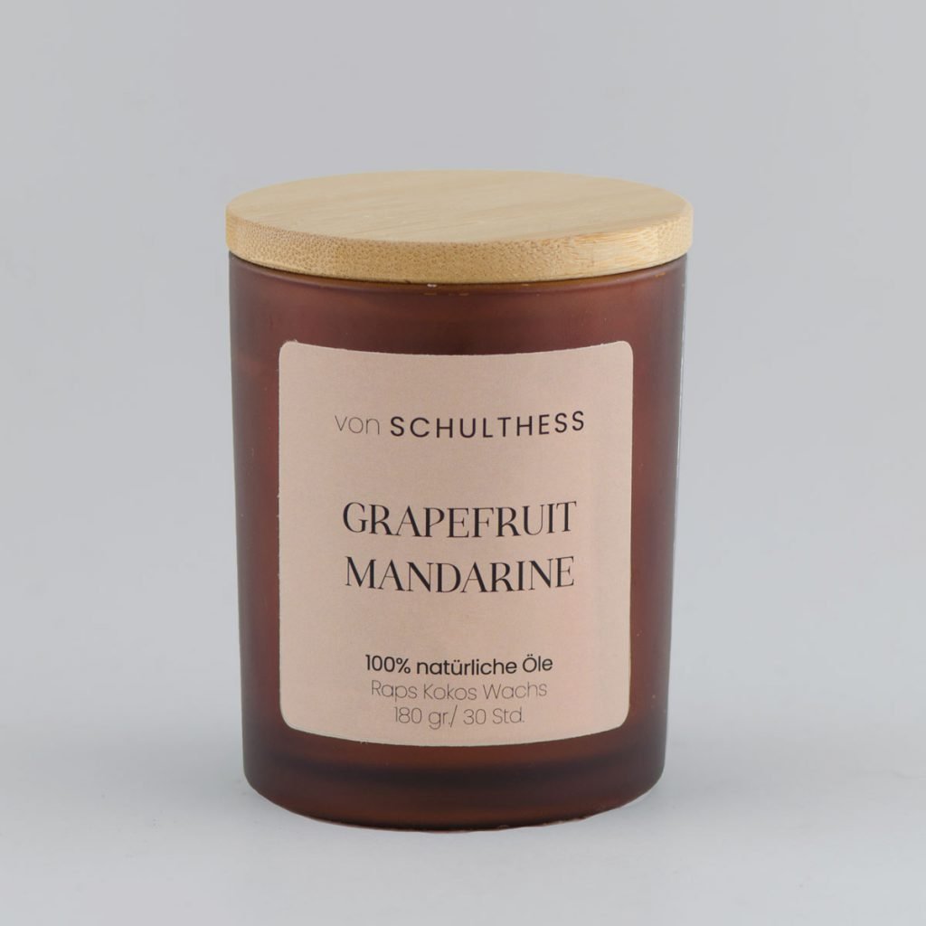 Grapefruit Mandarine - Braunglas klein