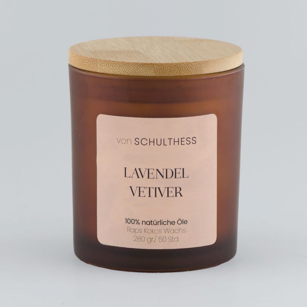 Lavendel Vetiver - Braunglas gross