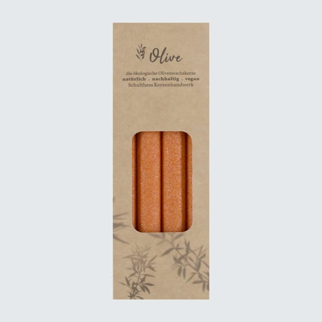 Olivenstabkerzen - Mandarine 14