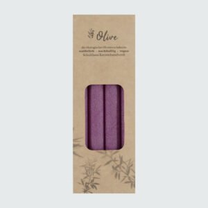 Olivenstabkerzen - Purple 27