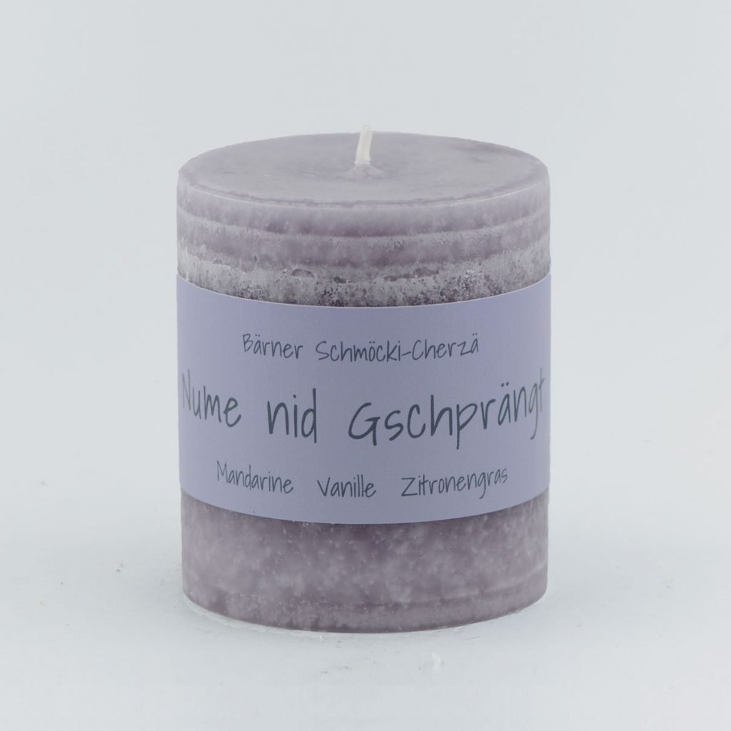 Bärner Schmöcki Cherzä: «Nume nid gsprängt»