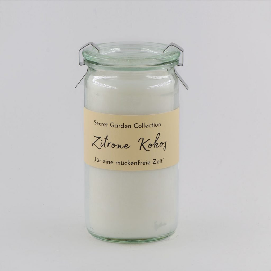 Wecklgas Secret Garden - Zitrone Kokos