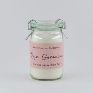 Mini Weckglas Secret Garden - Rose Geranium