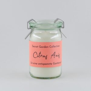 Mini Weckglas Secret Garden - Citrus Anis NEU!
