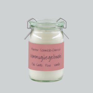 Mini Weckglas Bärner Schmöcki Cherzä - «Himmugüegeliwohl»