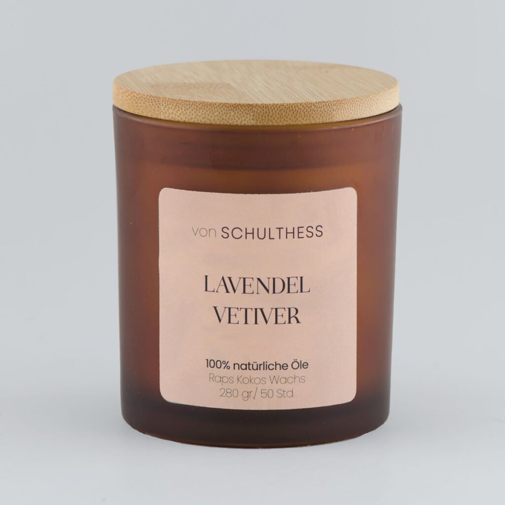 Lavendel Vetiver Amberglas gross
