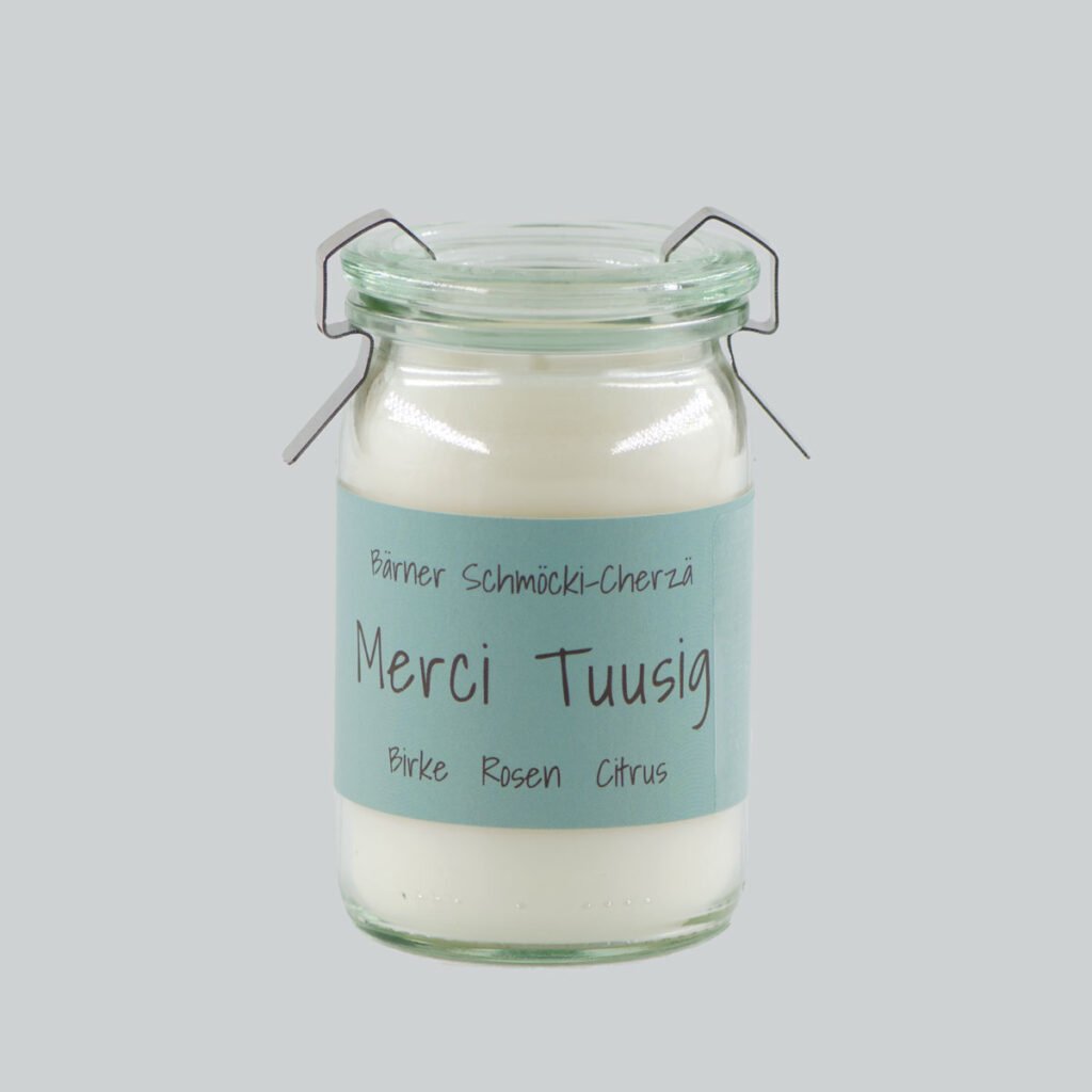Merci Tuusig - Mini Weckglas