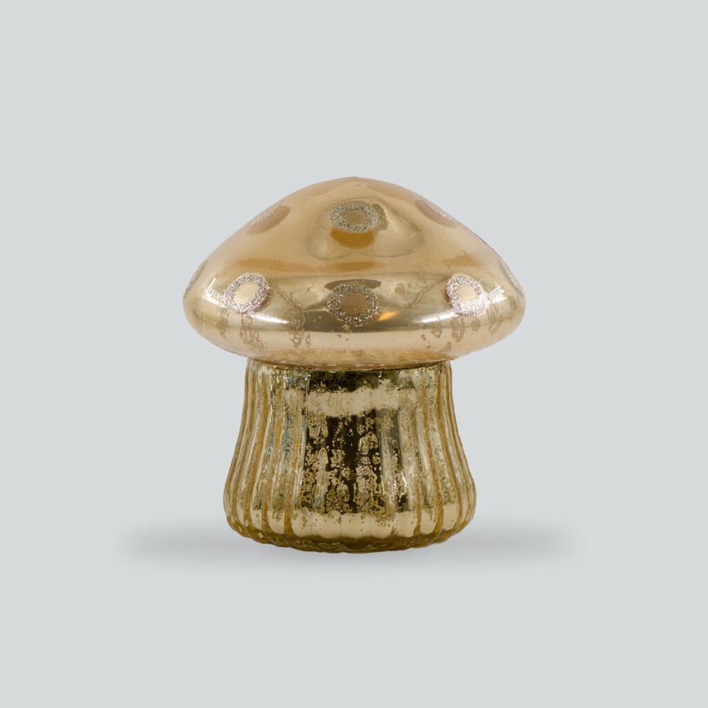 Dekopilz klein Gold